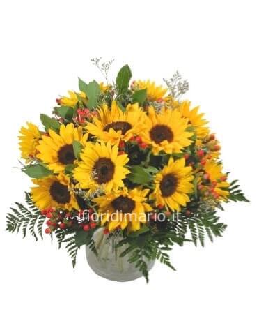 Bouquet di girasoli- minimo 12